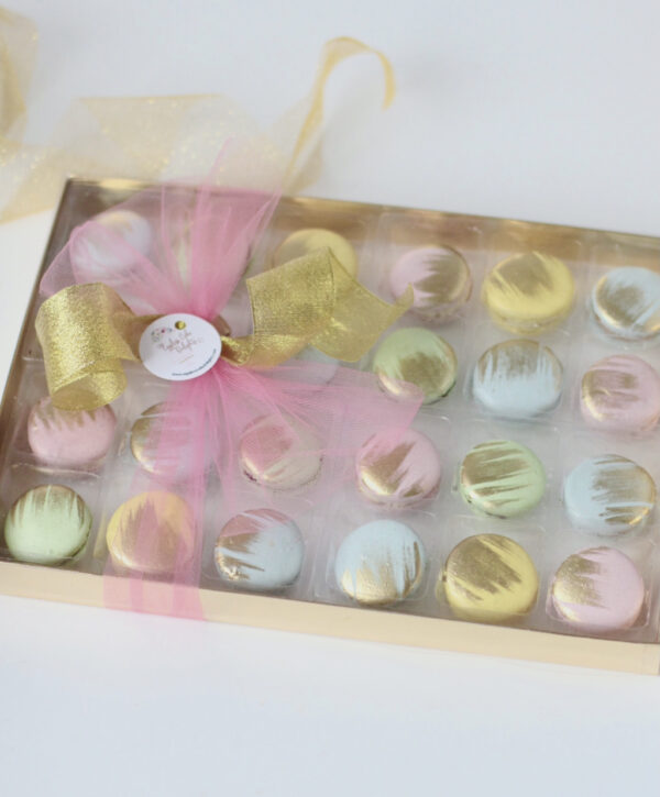 Eggless Macaron Gift Box (24 pcs)